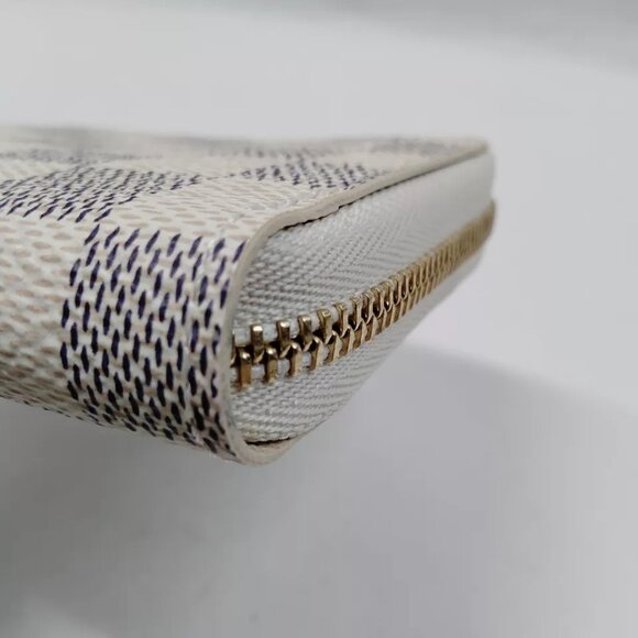 Louis Vuitton LV Coin Case White Damier Azul 374-021525 - Picture 4 of 9